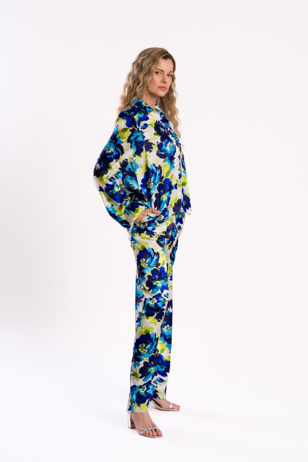 Floral Patterned Pants