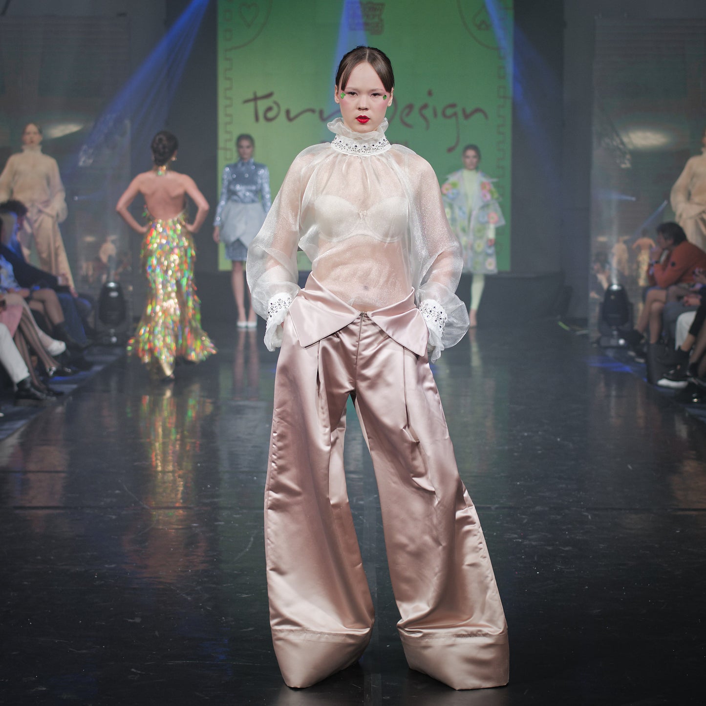 The liquid palazzo pants