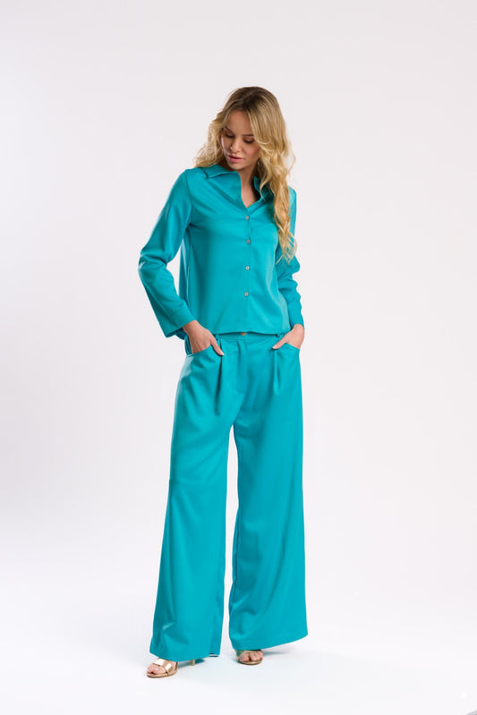 Aqua Bluie Relaxed Fit Pants