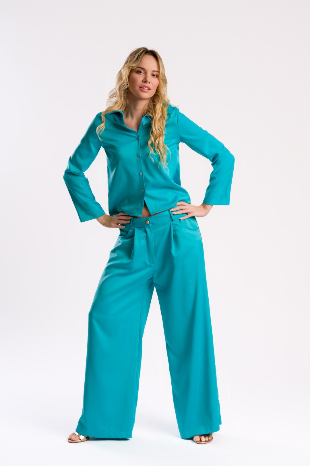 Aqua Bluie Relaxed Fit Pants