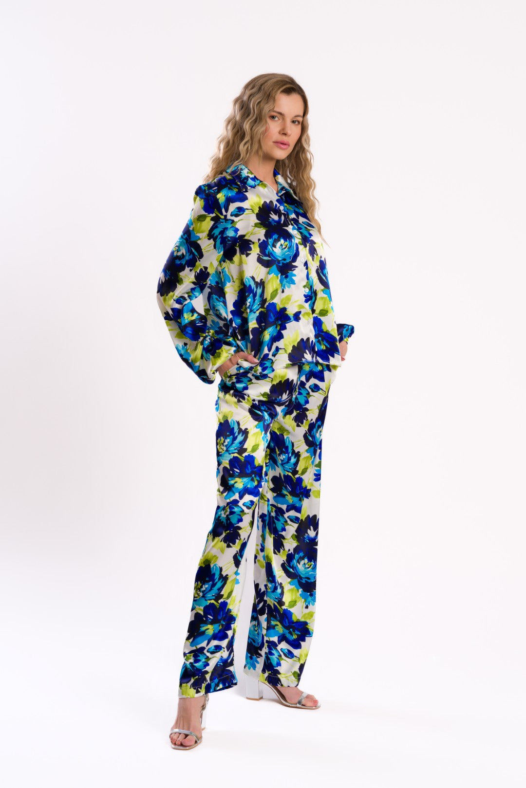 Floral Patterned Blouse Shirt