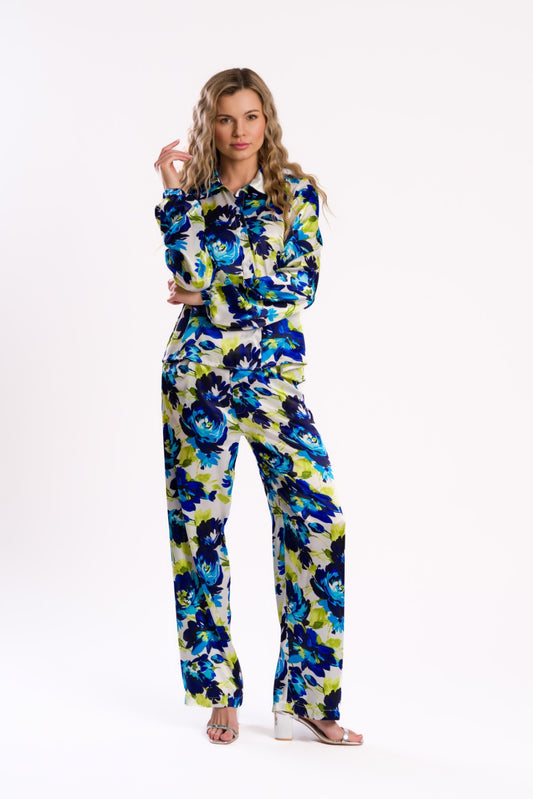 Floral Patterned Blouse Shirt