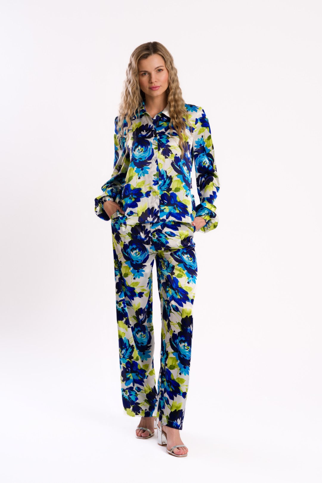 Floral Patterned Blouse Shirt