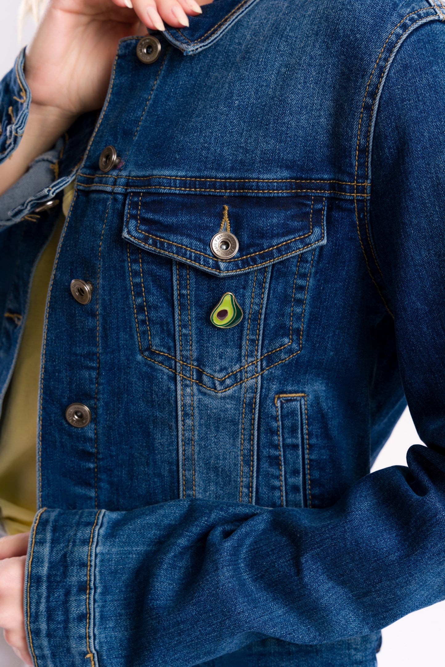 Spa Day denim jacket #recycled