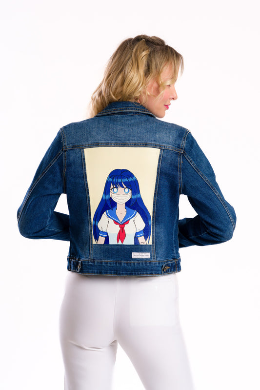 COVID # Manggha denim jacket #recycled