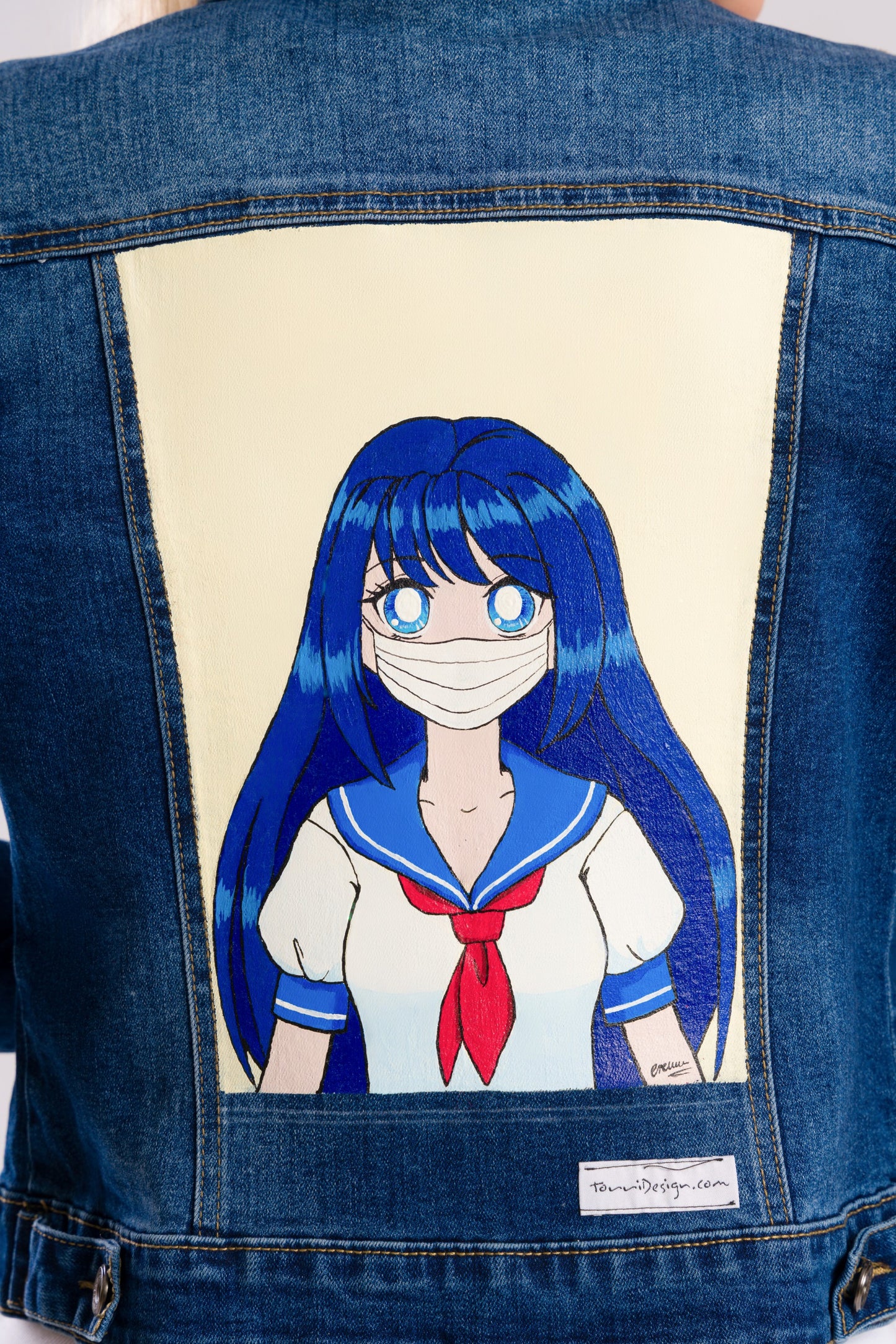 COVID # Manggha denim jacket #recycled