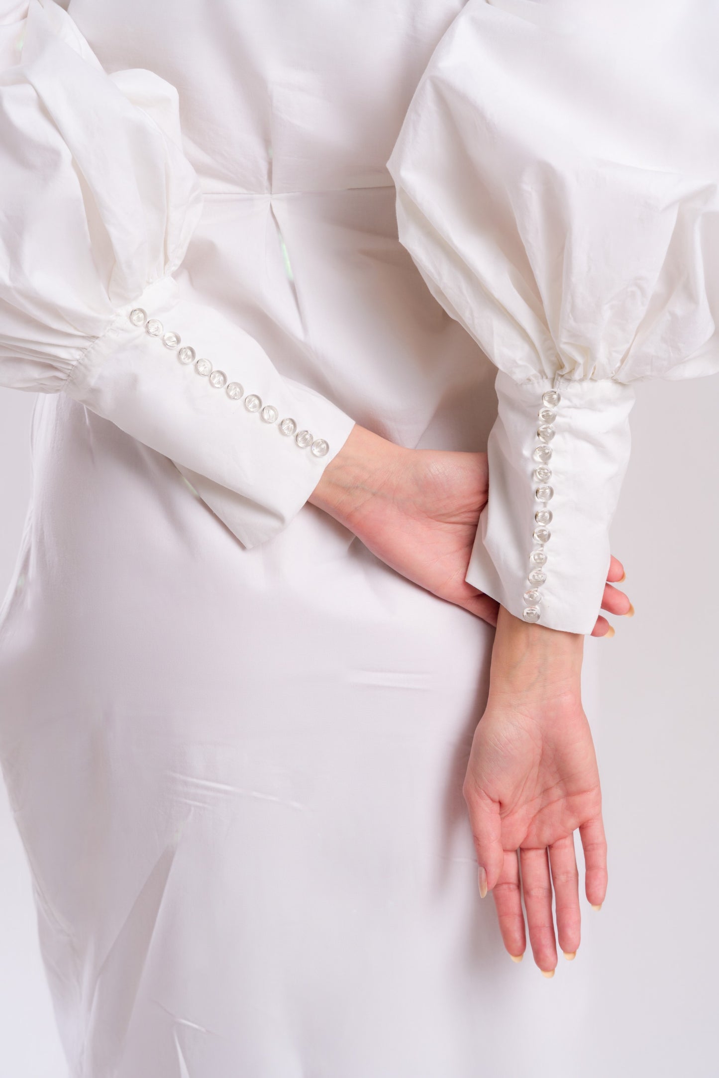 White dynasty inspired dress