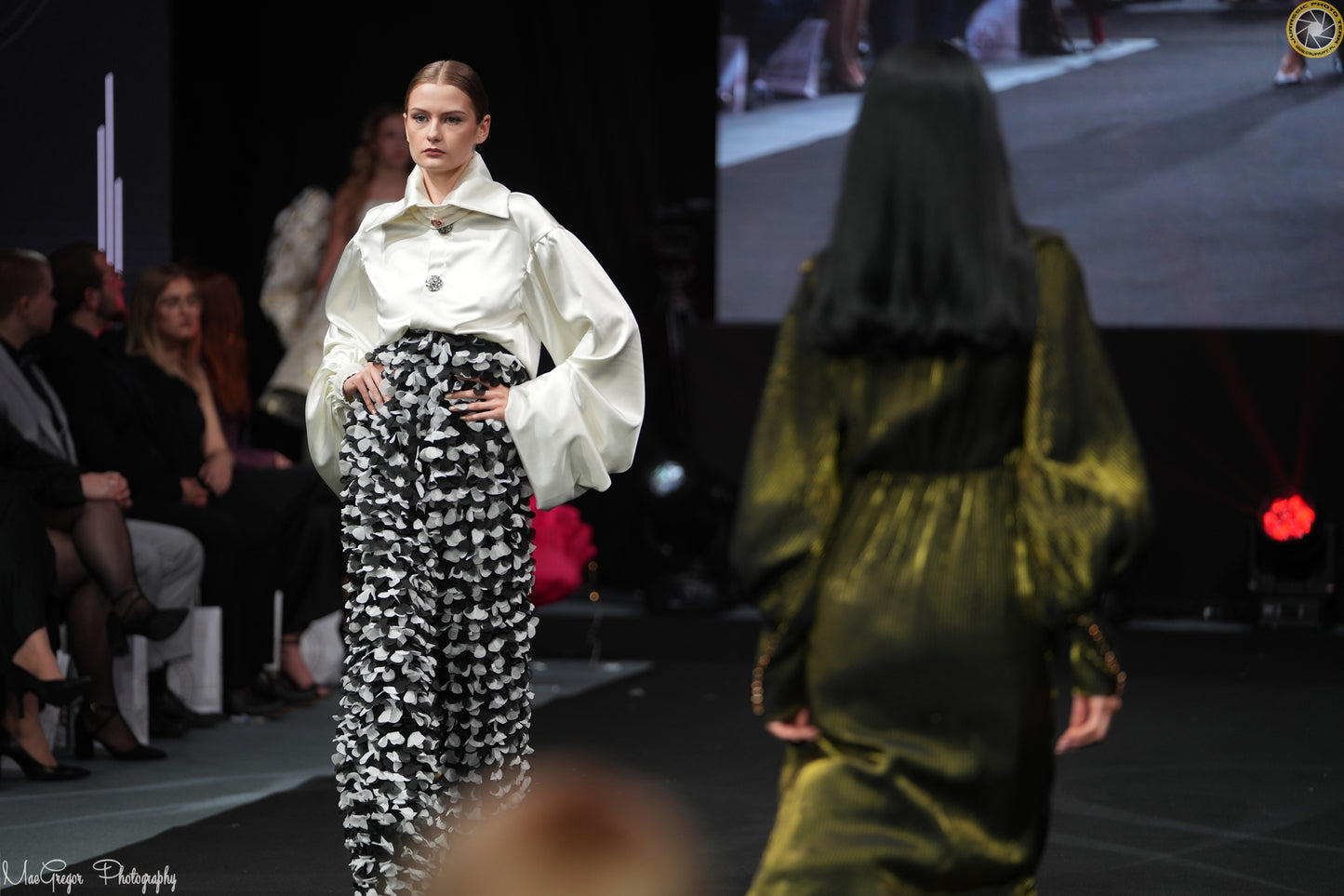 The ruffled petal pants